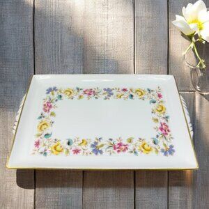Richard Ginori Italy Fine‎ Porcelain Dish SORRENTO Dresser Rectangular Tray VTG